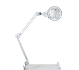 Лампа - лупа диодная на струбцине,с увеличением, фото 1