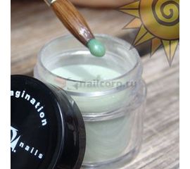 Metallic Green Powder — цветная акриловая пудра, 7 гр, фото 1