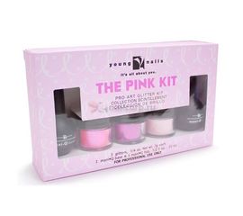 The Pink Kit - набор гелевых лаков с глиттерами, фото 1
