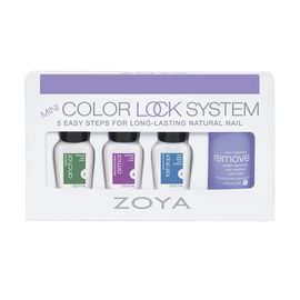 Zoya Mini Color Lock System - набор минисредств д/закрепления лака 4шт, фото 1