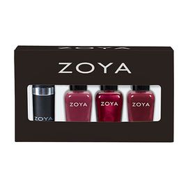ZOYA Holiday Berry Kit - подарочный набор лаков 3 шт + помада, фото 3