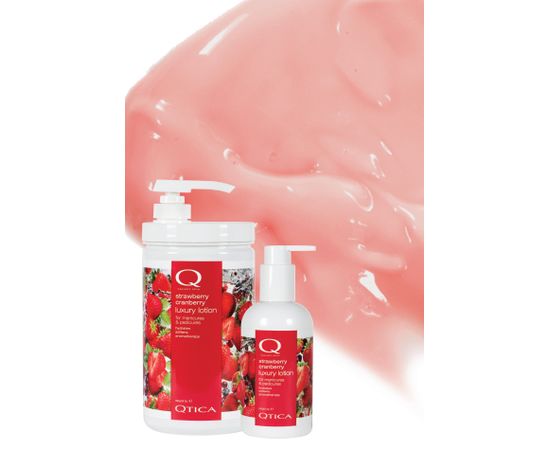 Strawberry Cranberry Luxury Lotion - лосьон клубника- клюква, фото 2