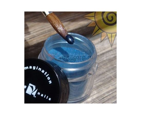 Metallic Dark Blue Powder — цветная акриловая пудра, 7 гр, фото 1