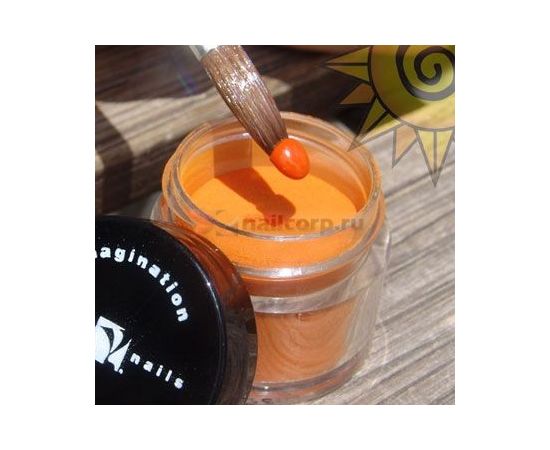 Rainbow Orange Powder — цветная акриловая пудра, 7 гр, фото 1