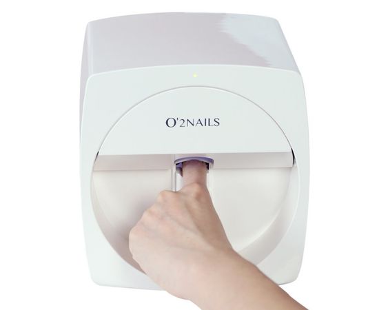O2Nails принтер для ногтей V11 на 800 ногтей (белый), фото 2