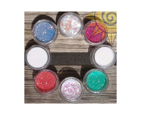 Los Angeles Glitter Set — коллекция &quot;Лос-Анжелес&quot;, 8 цветов по 7 гр, фото 2