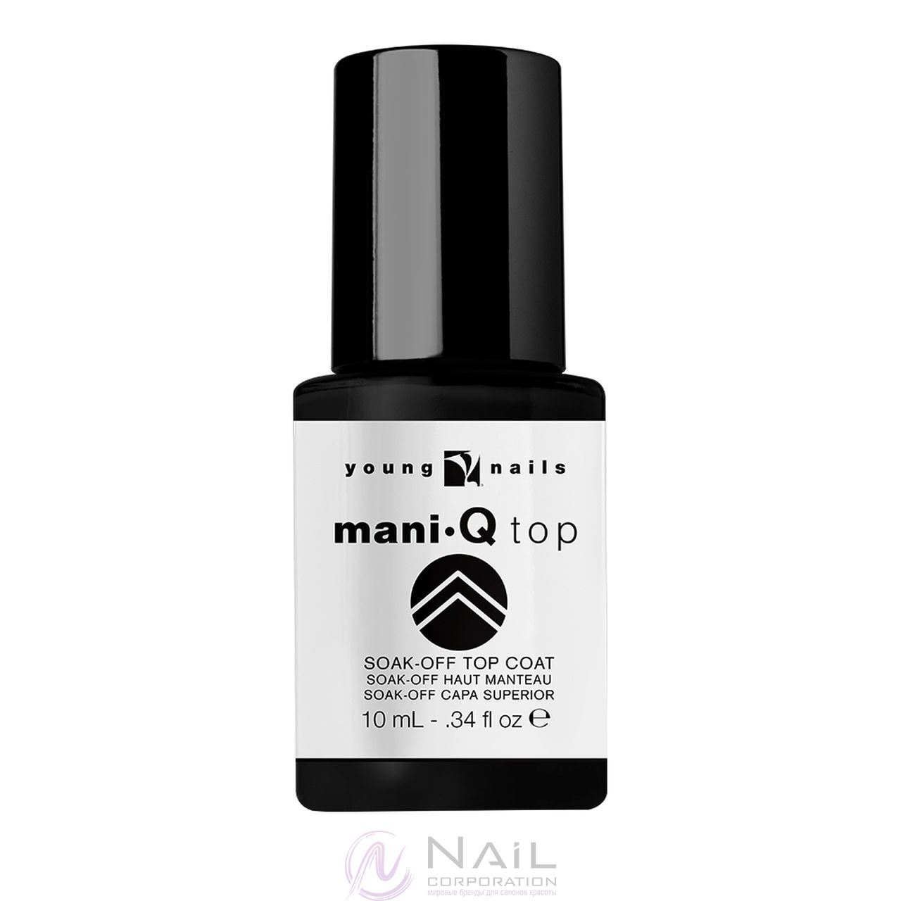 ManiQ Color Top- верхнее покрытие, 10 мл. купить в интернет магазине  NailCorp.ru